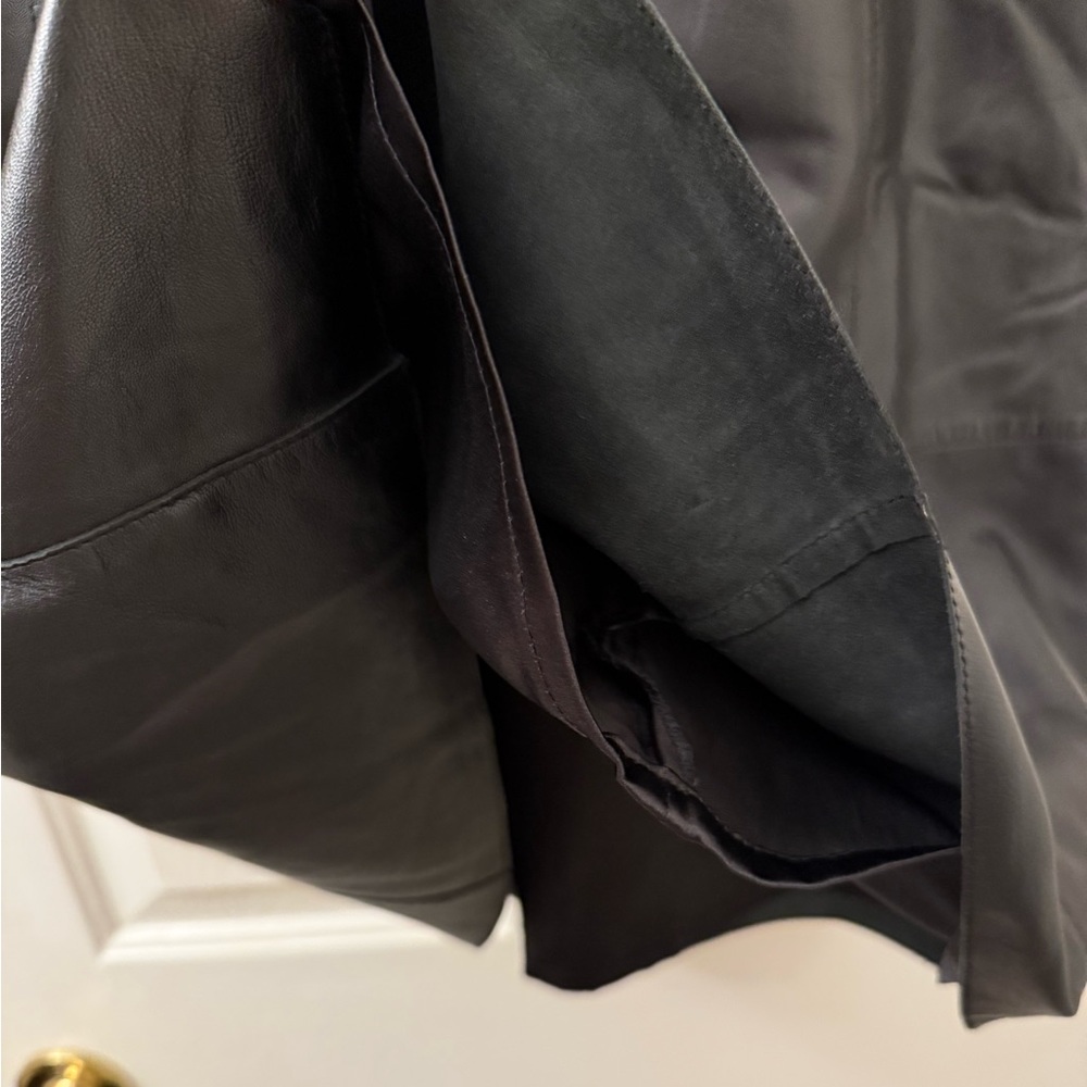 Sezane jupe cuir - Picture 8 of 12